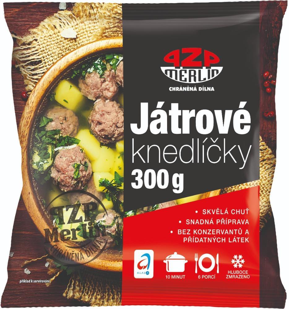 PZP Merlin Játrové knedlíčky