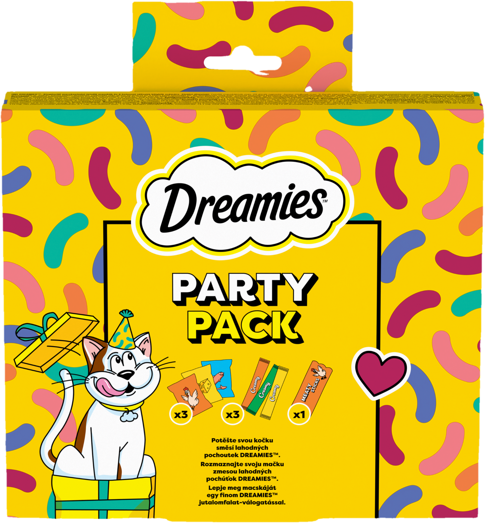 Dreamies Party Pack mix (7 ks)