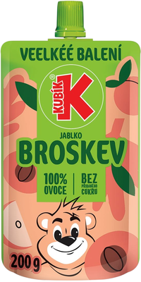 Kubík  100% Kapsička jablko, broskev