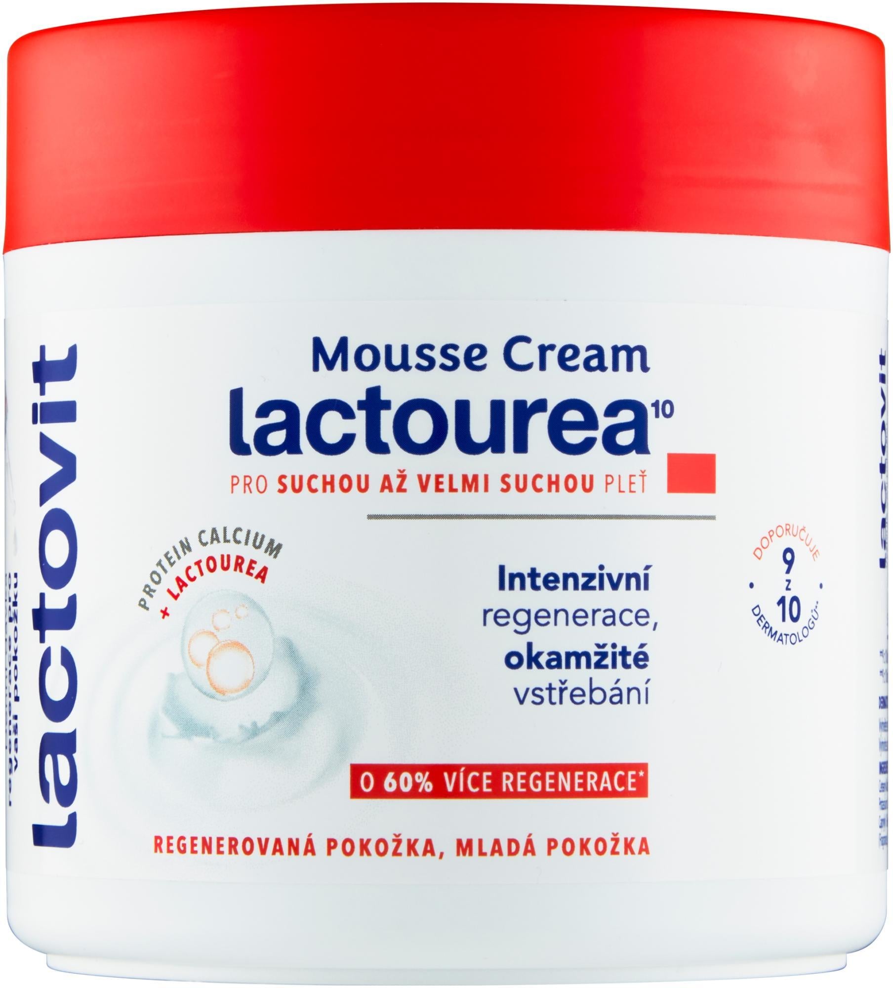 Lactovit Lactourea¹⁰ Mousse Cream hydratační pěnový krém