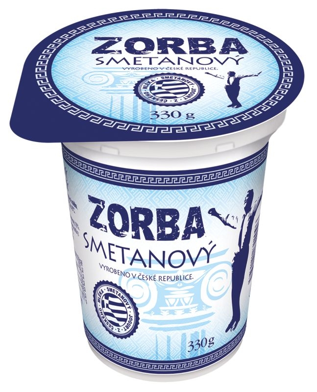 Zorba Smetanový jogurt  330g
