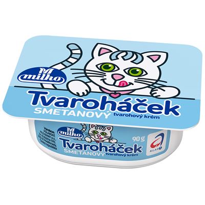 milko Tvaroháček smetanový chlaz.4 x 90 g