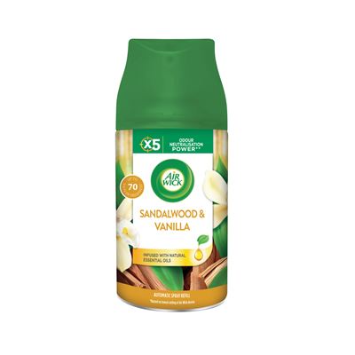 Air Wick Fresh Matic Santalové dřevo vanilka náplň 250 ml