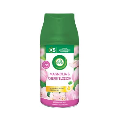 Air Wick Fresh Matic Magnolie květy třešní náplň 250 ml