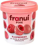 Franui Maliny v bílé a malinové čokoládě
