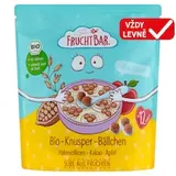 FruchtBar Bio cereální kuličky s ovesnou moukou, kakaem a jablkem 125g