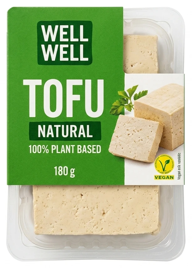 Tofu natural, uzené