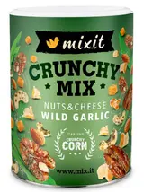 Mixit Crunchy mix – Sýr, crunchy corn a oříšky s medvědím česnekem