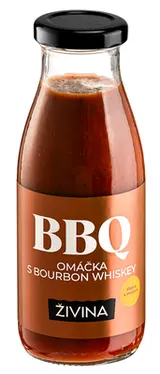 Živina BBQ omáčka Bourbon pálivá s medem