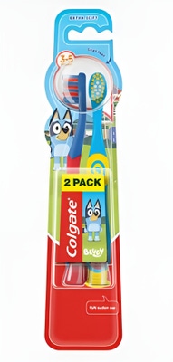 Colgate Kids Bluey Dětský zubní kartáček 3-5 let Duopack
