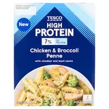 High Protein vařené semolinové těstoviny penne s bazalkovou omáčkou 400g