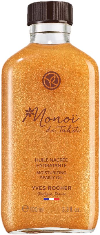 Yves Rocher Hydratační olej na tělo a vlasy s perletí Monoi