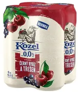 Velkopopovický Kozel Nealkoholické pivo Černý rybíz a Třešeň 4x500ml