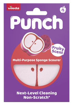Vileda Punch apple houbička
