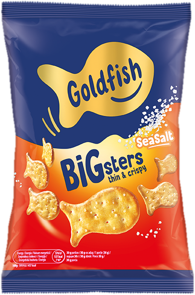 Goldfish BIGsters Sea Salt solené krekry