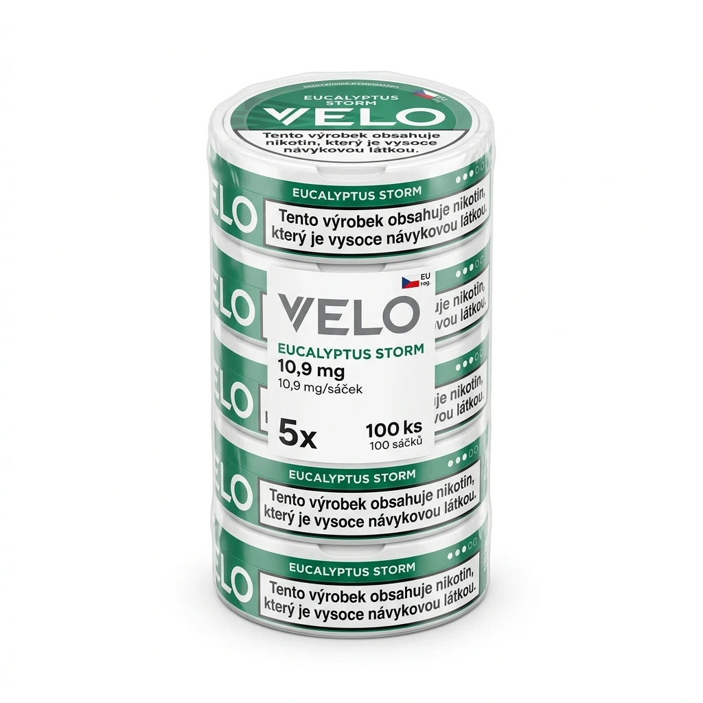 VELO 10,9mg U EUCALYPTUS STORM 5x