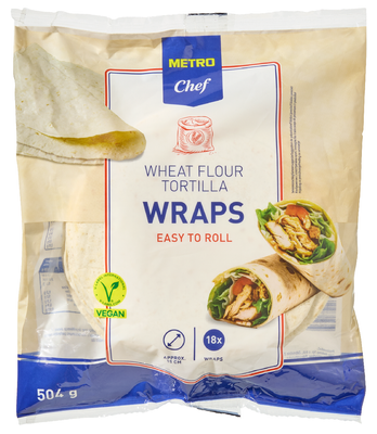 Metro Chef Tortilla 15 cm, 18 x 28 g