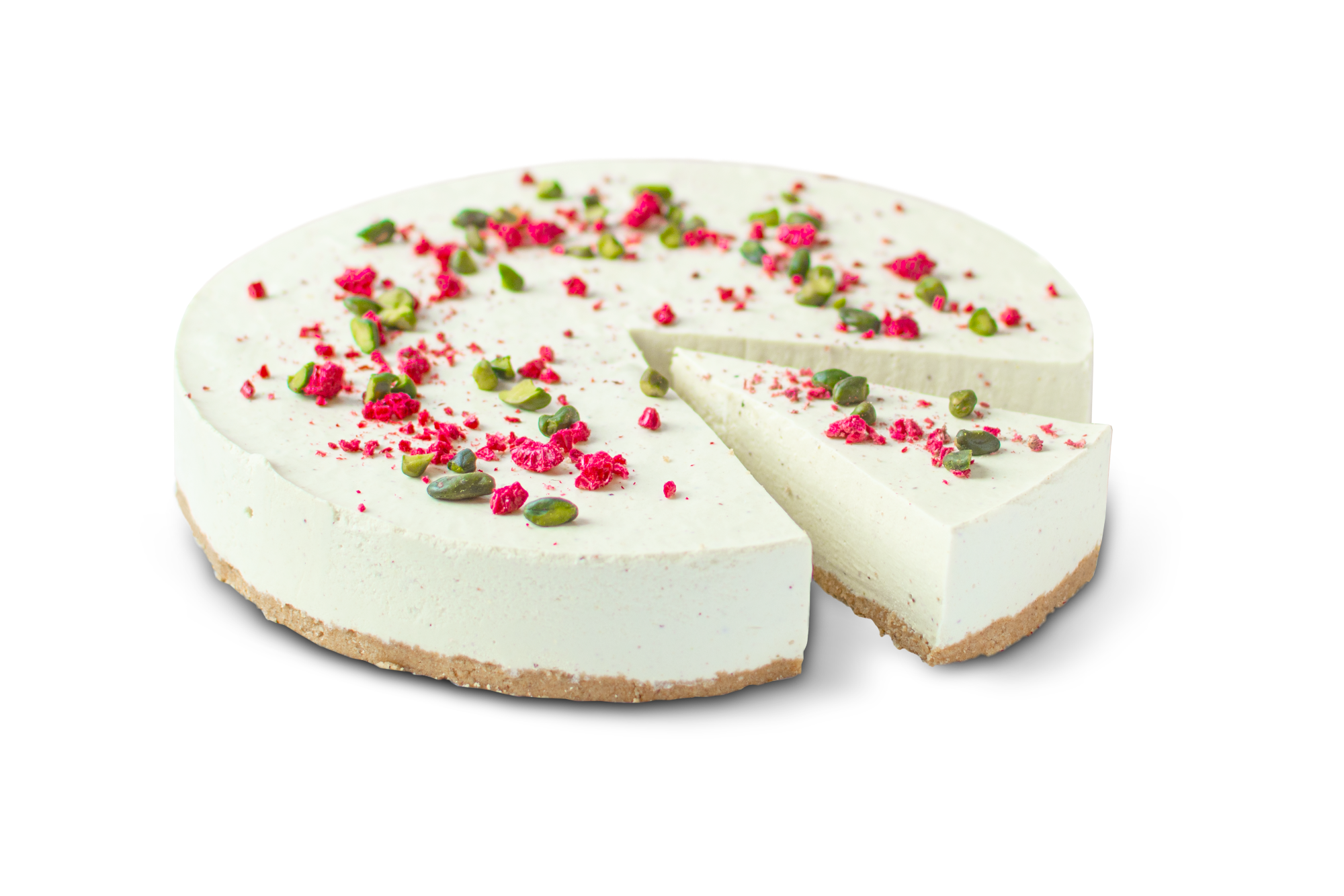 CrossCafe Pistáciový cheesecake