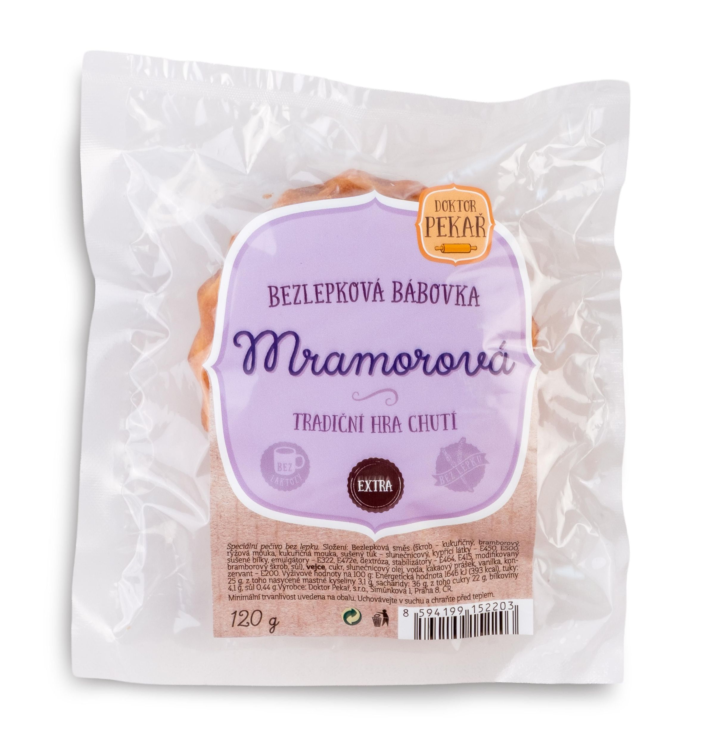 Doktor Pekař Mramorová bábovka 120 g