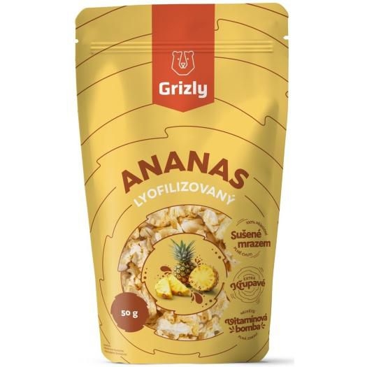 Grizly Ananas lyofilizovaný 50 g