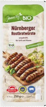 Jeden Tag Bio norimberské klobásky 250 g