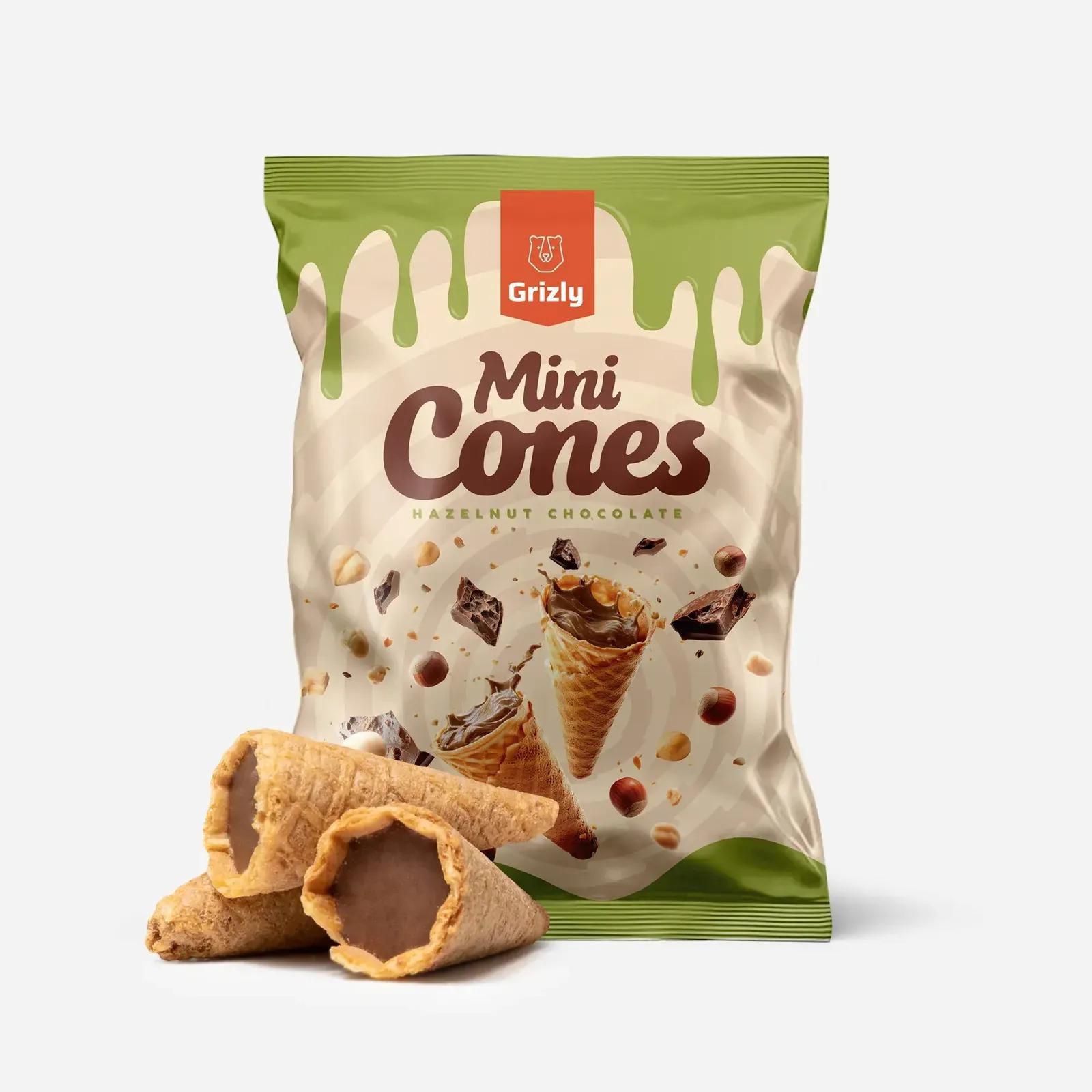 Grizly Mini kornoutky lískooříškové, 150 g