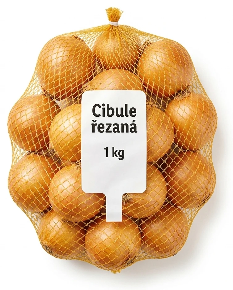 Cibule řezaná