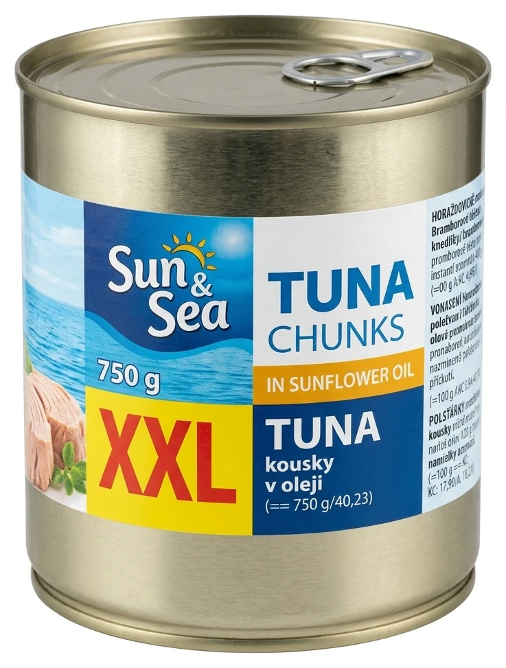 Sun&Sea Tuňák kousky v oleji