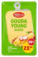 Gouda 48% Milkeria plátky