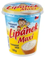 Tvarohový krém Lipánek Maxi Madeta