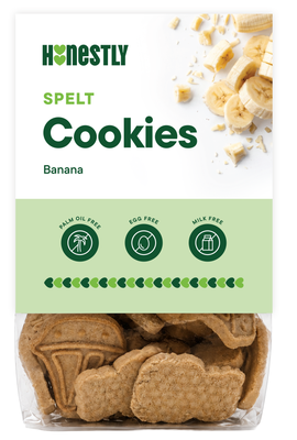 Honestly BIO Spelt Cookies banana