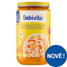 Bebevita Bio kuskus, zelenina a batáty 250g