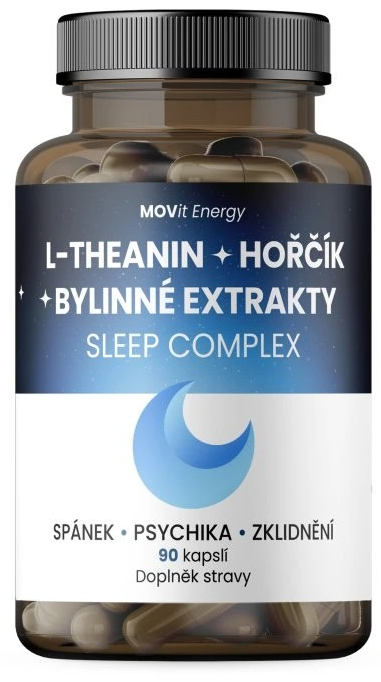 MOVit Sleep Complex L-theanin+hoř.+byl.ext.cps.90