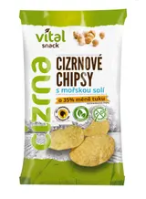 Cizrnové chipsy s mořskou solí 65g