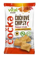 Čočkové chipsy sweet chilli 65g