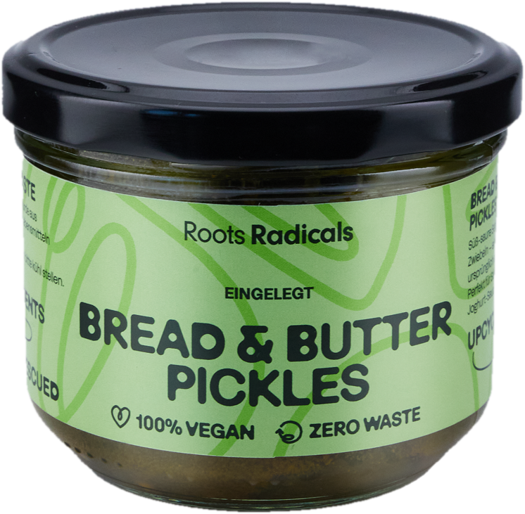 Roots Radicals Nakládané okurky Bread & Butter