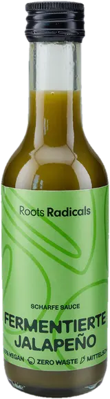 Roots Radicals Pálivá omáčka z fermentovaných jalapeño papriček