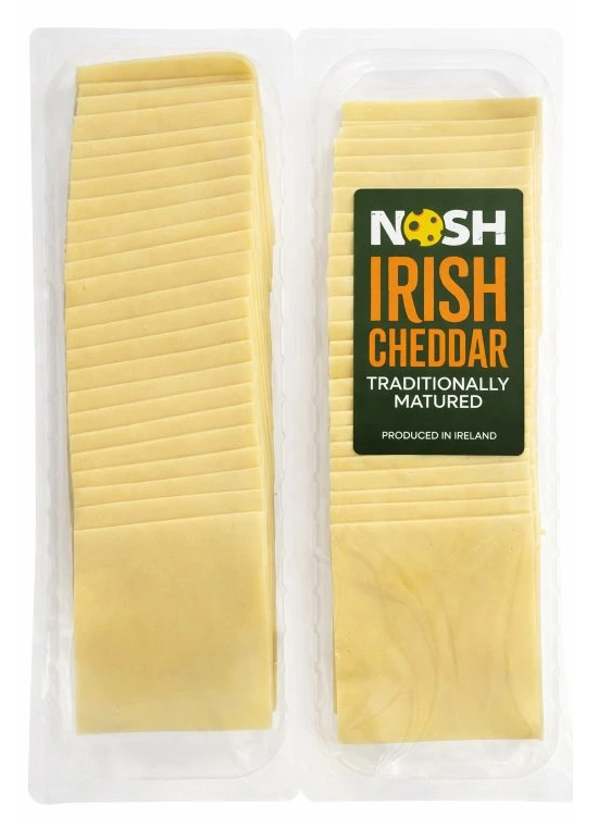 Nosh Irský bílý čedar plátky