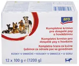 ARO Kapsičky pro psy hovězí 12 x 100 g