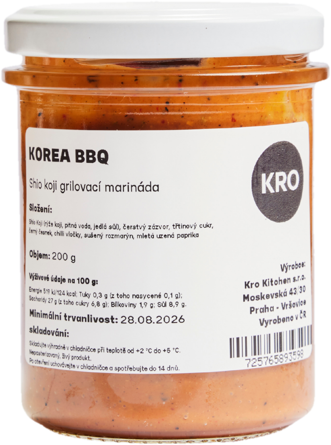 KRO Korea BBQ marináda
