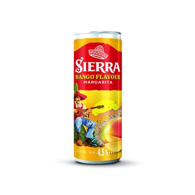 SIERRA Mango Margarita 4,5 % 12 x 250 ml
