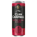 STOCK Clan Campbell Whisky Cola 6 % 12 x 250 ml