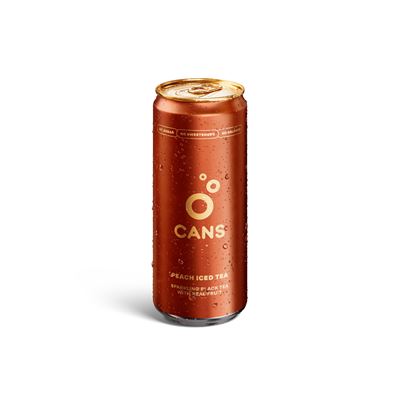 CANS Ice Tea Peach/broskev 24 x 330 ml