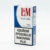 L&M Blue Label RCB 100 dlouhé tvrdé bal. 10 krab.20 ks kolek U 166 Kč VO cena