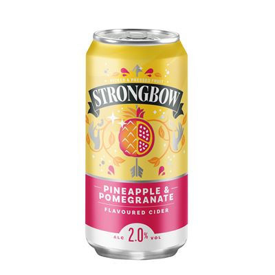 STRONGBOW ananas granátové jablko 24 x 440 ml multipack