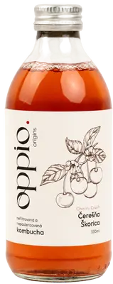 oppio. kombucha Cherry Crush