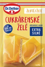 Dr. Oetker Cukrářské želé žluté