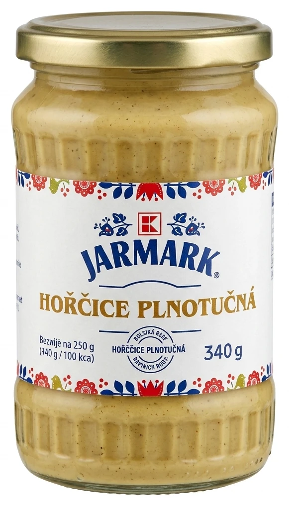 Hořčice plnotučná/kremžská