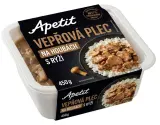 Vepřová plec na houbách s rýží Apetit
