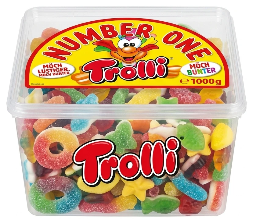 Želé Bonbony Number One Trolli